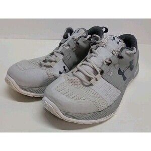 Under Armour Mens Gray Charged Pursuit 2 Running Shoes‎ Size 8